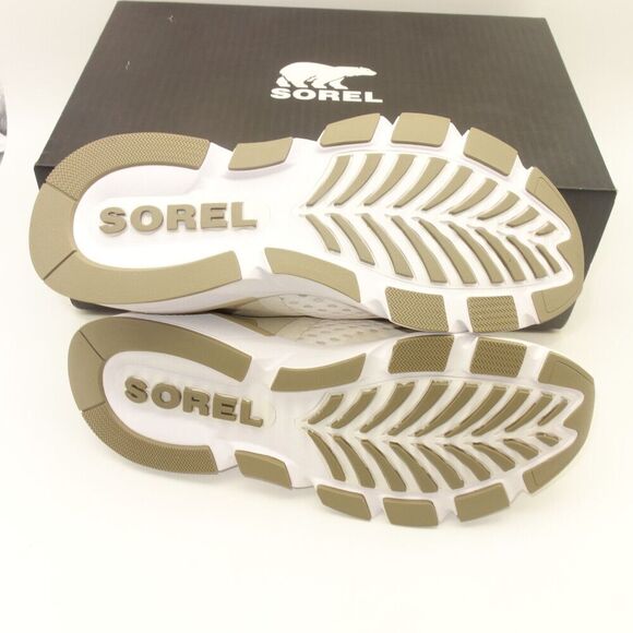 NEW Sorel Men\'s Kinetic Rush Mesh Sneaker Fawn White Cream Ivory Men\'s Size 7 main image 9